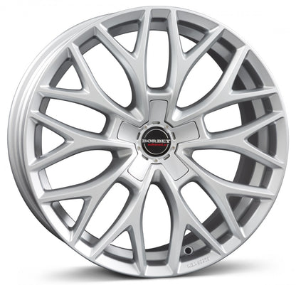 Borbet DY brilliant silver 8.5x19 ET45 - LK5/108 ML72.5