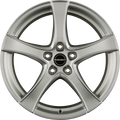 Borbet F2 Brilliant Silver Alufelge 7.5x18 Zoll ET52 LK 5x112 ML66.6