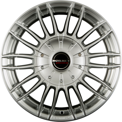 Borbet CW3 Sterling Silber Alufelge 7.5x17 Zoll ET40 LK 5x114.3 ML66.1