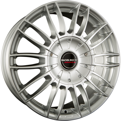 Borbet CW3 Sterling Silber Alufelge 7.5x17 Zoll ET40 LK 5x114.3 ML66.1 – Bild 2