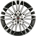 Borbet RB Black Polished Alufelge 8x18 Zoll ET44 LK 5x112 ML57.1