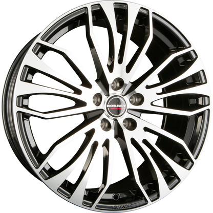 Borbet RB Black Polished Alufelge 8x18 Zoll ET44 LK 5x112 ML57.1 – Bild 2