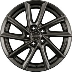 Borbet VT Mistral Anthracite Glossy Alufelge 7.5x17 Zoll ET36 LK 5x112 ML66.6
