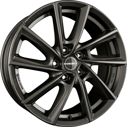 Borbet VT Mistral Anthracite Glossy Alufelge 7.5x17 Zoll ET36 LK 5x112 ML66.6 – Bild 2