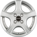 Borbet F2 Brilliant Silver Alufelge 5.5x14 Zoll ET39 LK 4x100 ML56.6