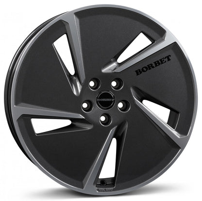 Borbet AE mistral anthracite polished glossy 7.5x20 ET50 - LK5/114.3 ML72.5