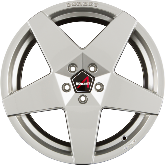 Borbet A Brilliant Silver Alufelge 8.5x19 Zoll ET40 LK 5x112 ML66.6