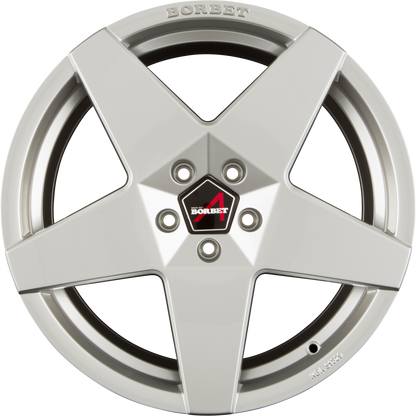 Borbet A Brilliant Silver Alufelge 8.5x19 Zoll ET40 LK 5x112 ML66.6