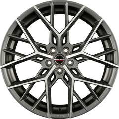 Borbet BY Titan Polished Matt Alufelge 10x21 Zoll ET39 LK 5x114.3 ML70.6
