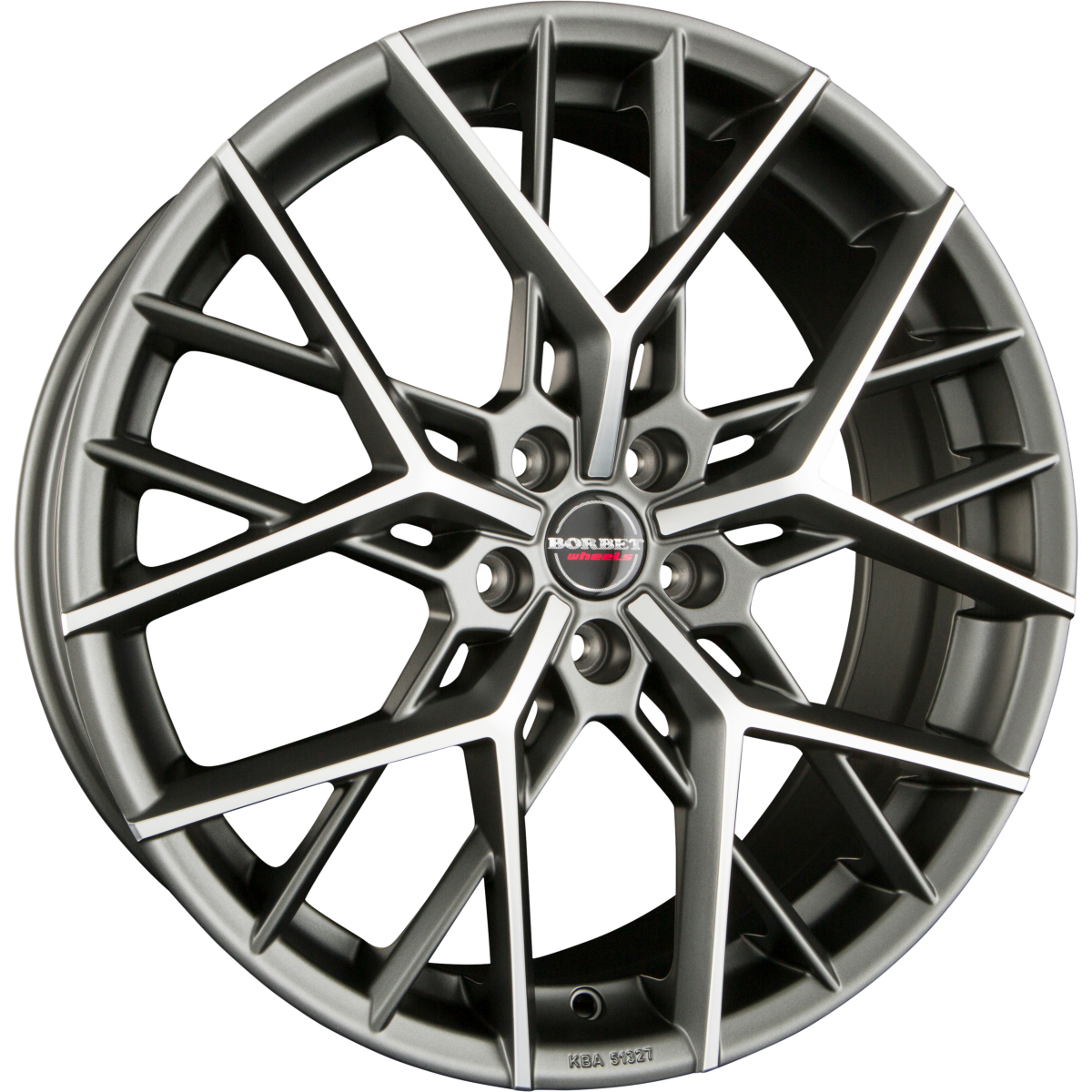 Borbet BY Titan Polished Matt Alufelge 10x21 Zoll ET39 LK 5x114.3 ML70.6 – Bild 2