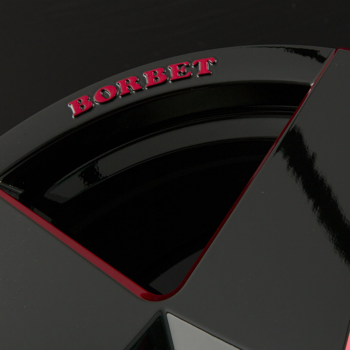Borbet A Black Red Glossy Alufelge 8.5x19 Zoll ET45 LK 5x112 ML57.1 – Bild 5