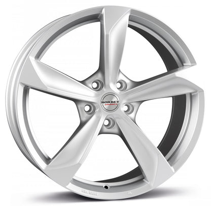 Borbet S brilliant silver 9x20 ET35 - LK5/120 ML64.1