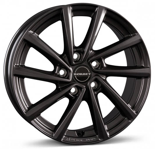 Borbet V mistral anthracite glossy 7x18 ET38 - LK5/110 ML65.1