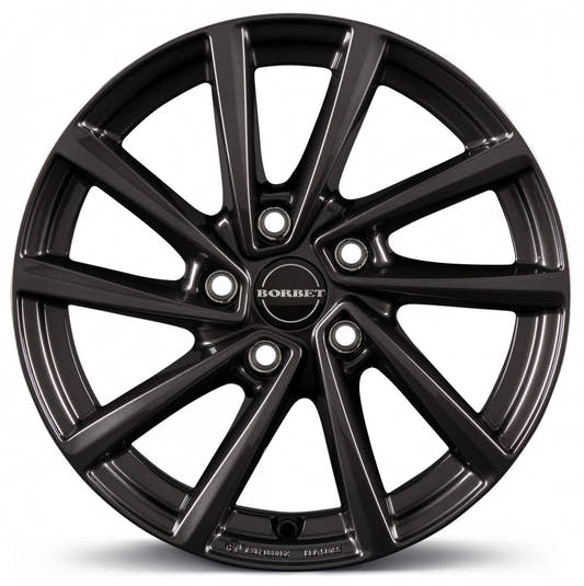 Borbet V mistral anthracite glossy 7x18 ET38 - LK5/110 ML65.1