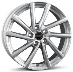 Borbet V crystal silver Alufelge 7x18 Zoll ET40 LK 5x114.3 ML66.1