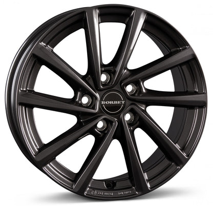 Borbet V mistral anthracite glossy 7x18 ET50 - LK5/114.3 ML60.1