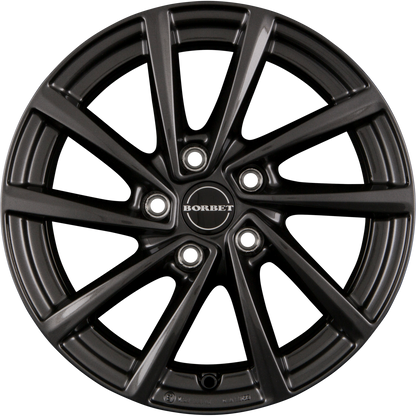 Borbet V Mistral Anthracite Glossy Alufelge 7x16 Zoll ET48 LK 5x112 ML66.6