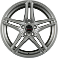 Borbet XRT Brilliant Silver Alufelge 8x17 Zoll ET45 LK 5x108 ML72.5