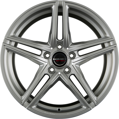 Borbet XRT Brilliant Silver Alufelge 8x18 Zoll ET45 LK 5x108 ML72.5