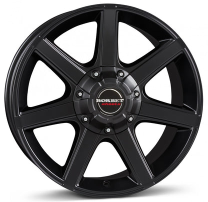 Borbet CWE black matt 8.5x18 ET20 - LK6/139.7 ML77.8