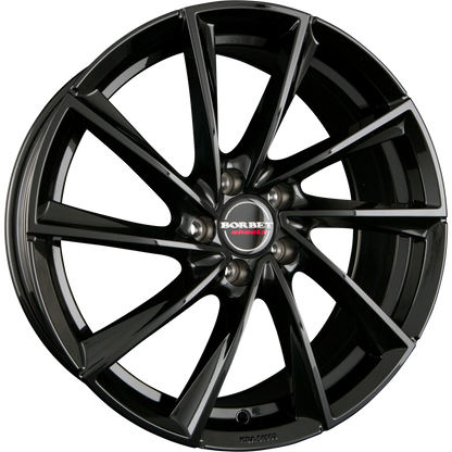 Borbet VTX Black Glossy Alufelge 9.5x19 Zoll ET25 LK 5x112 ML66.6 – Bild 2