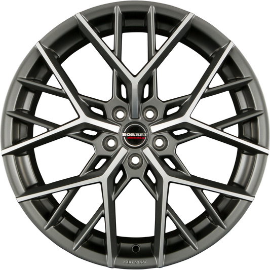 Borbet BY Titan Polished Matt Alufelge 11x23 Zoll ET51 LK 5x112 ML66.6