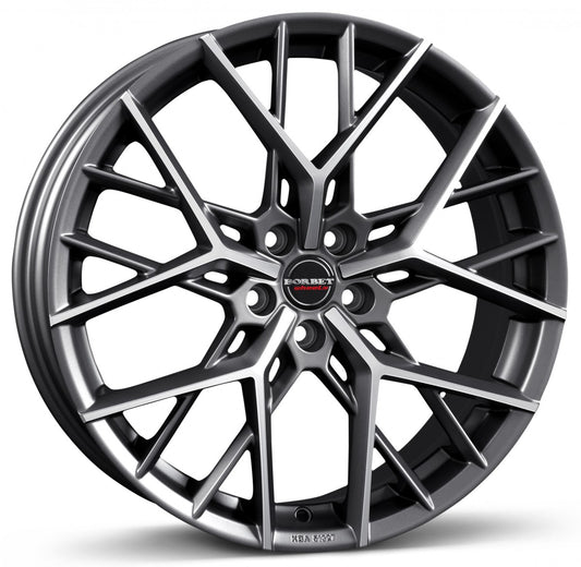 Borbet BY titan polished matt 11x23 ET30 - LK5/120 ML76.9