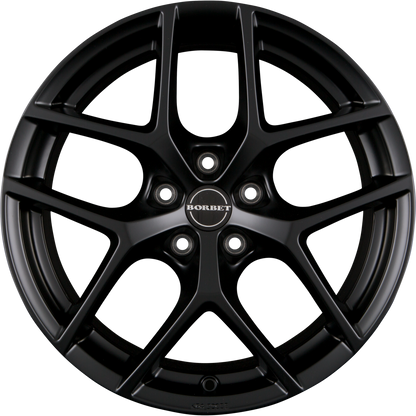 Borbet Y black matt Alufelge 8x18 Zoll ET48 LK 5x112 ML66.6 – Bild 3
