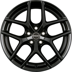 Borbet Y Black Glossy Alufelge 9x19 Zoll ET45 LK 5x114.3 ML70.7