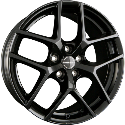 Borbet Y Black Glossy Alufelge 9x19 Zoll ET45 LK 5x114.3 ML70.7 – Bild 2