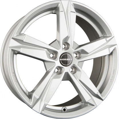 Borbet T10 crystal silver 6.5x16 ET40 - LK5/114.3 ML66.1