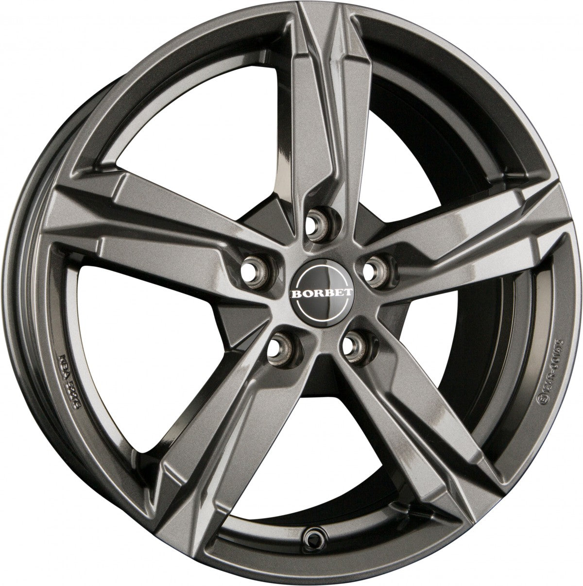 Borbet T10 mistral anthracite 7x17 ET40 - LK5/112 ML57.1