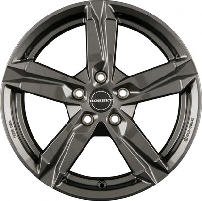 Borbet T10 mistral anthracite 8x18 ET45 - LK5/108 ML72.5