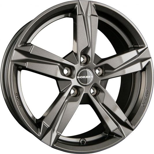 Borbet T10 mistral anthracite 6x15 ET40 - LK5/100 ML57.1