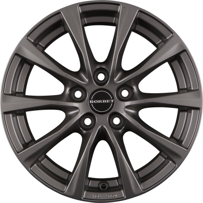 Borbet RE Metal Grey Alufelge 8x18 Zoll ET48 LK 5x112 ML57.1
