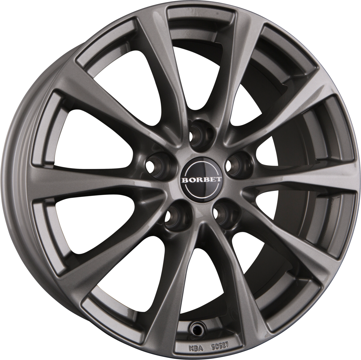 Borbet RE Metal Grey Alufelge 8x18 Zoll ET48 LK 5x112 ML57.1 – Bild 2