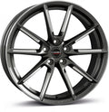 Borbet LX graphite spoke rim polished 8.5x19 ET35 - LK5/112 ML66.5