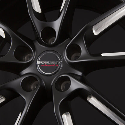 Borbet LX Black Matt Spoke Rim Polished Alufelge 8x19 Zoll ET50 LK 5x114.3 ML72.5 – Bild 5