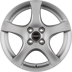 Borbet F Brilliant Silver Alufelge 6.5x16 Zoll ET37.5 LK 4x108 ML72.5