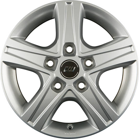 Borbet CWD crystal silver 6x16 ET68 - LK5/130 ML78.1