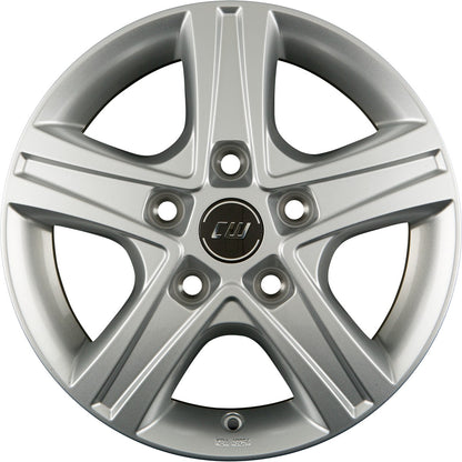 Borbet CWD crystal silver 6x16 ET68 - LK5/130 ML78.1