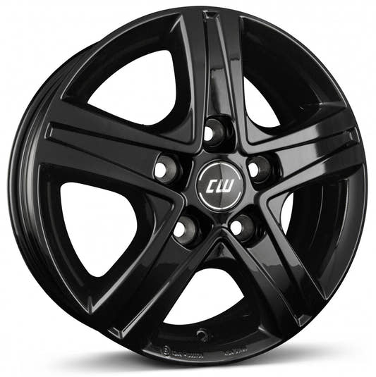 Borbet CWD black glossy 6x16 ET68 - LK5/130 ML78.1