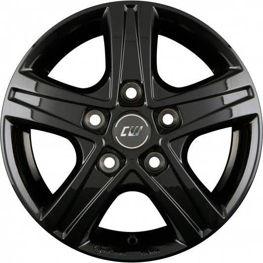 Borbet CWD black glossy 6x16 ET68 - LK5/130 ML78.1
