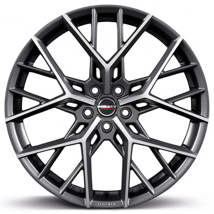 Borbet BY titan polished matt 8.5x19 ET45 - LK5/112 ML72.5