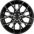 Borbet BY Black Polished Glossy Alufelge 8.5x19 Zoll ET45 LK 5x112 ML72.5
