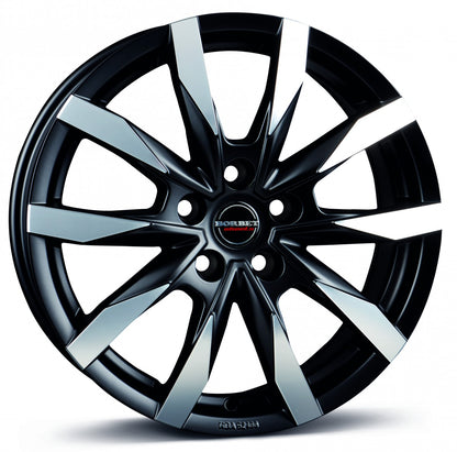 Borbet CW5 black polished matt 7.5x18 ET43 - LK5/120 ML65.1
