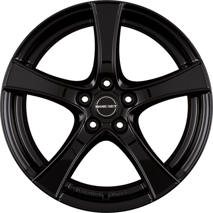 Borbet F2 Black Glossy Alufelge 6x16 Zoll ET45 LK 5x100 ML57.1