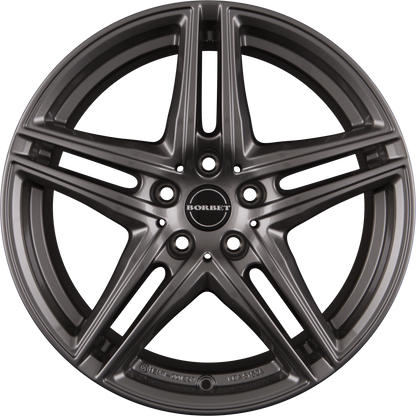 Borbet XR Metal Grey Alufelge 8x18 Zoll ET30 LK 5x112 ML66.6