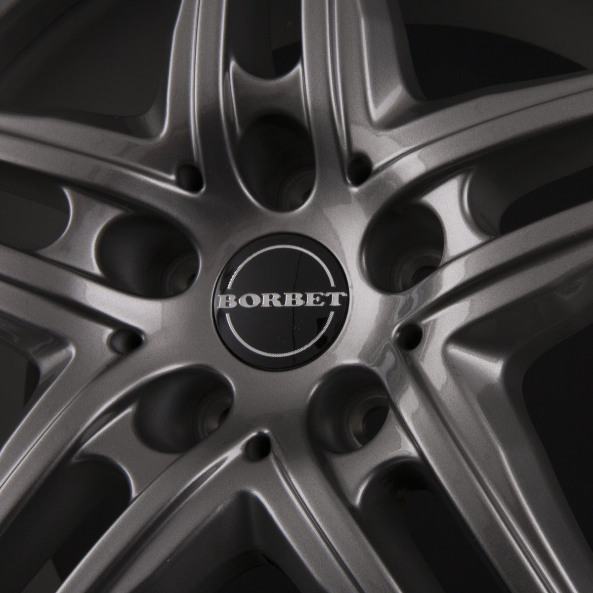 Borbet XR Metal Grey Alufelge 8x18 Zoll ET30 LK 5x112 ML66.6 – Bild 4