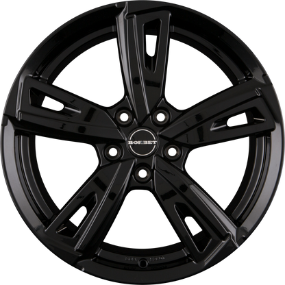 Borbet BU1 Black Glossy Alufelge 6.5x16 Zoll ET44 LK 5x112 ML66.5